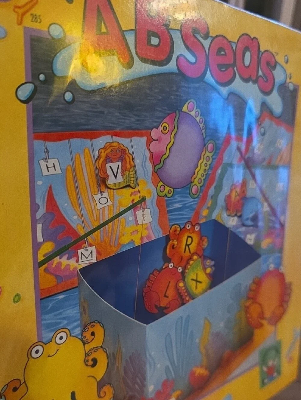 Discovery Toys: ABSeas Kids Fishing Game- Helps Learn English Alphabet :NEW